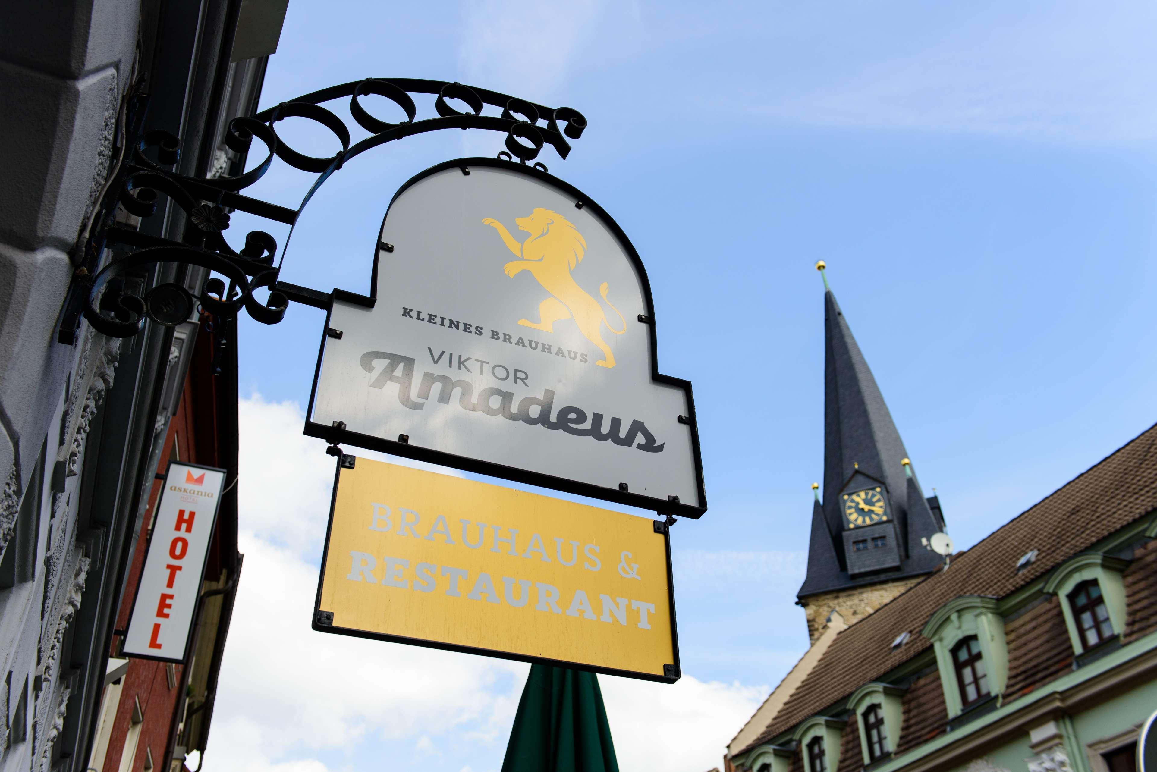 Askania Hotel & Brauhaus Bernburg Extérieur photo